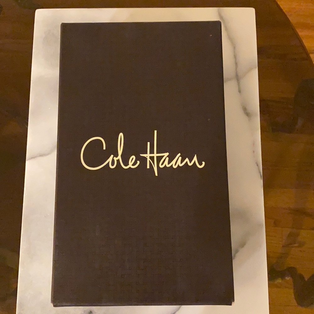 Empty Cole Haan Shoe Box